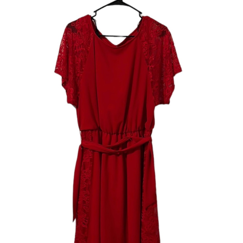 AGB Medium length Red Dress